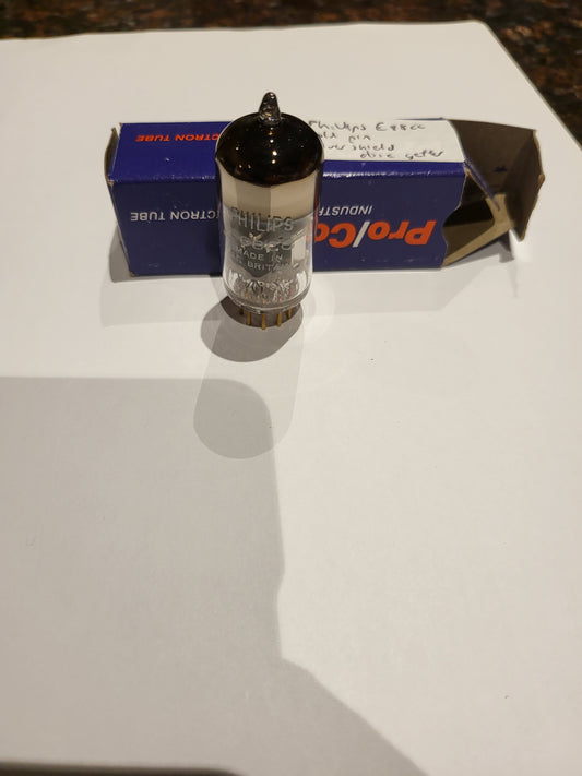 Philips E88CC Gold Pins Silver Shield Disk Getter