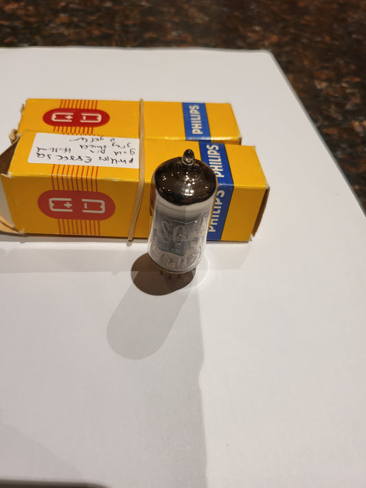 Philips E88CC SQ Gold Pin Grey Shield O Getter Holland