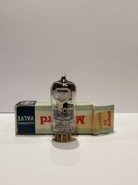 Mullard 188CC Gold Pins Silver Shield Disc Getter