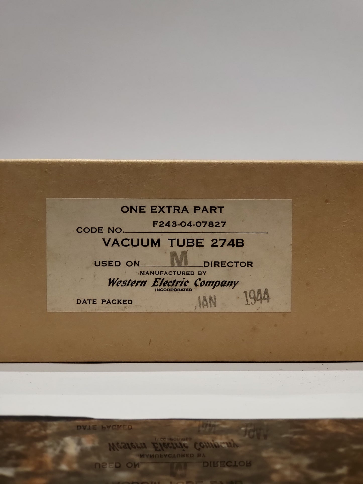 Western Electric 274B 1944 Battleship Fire Director Part