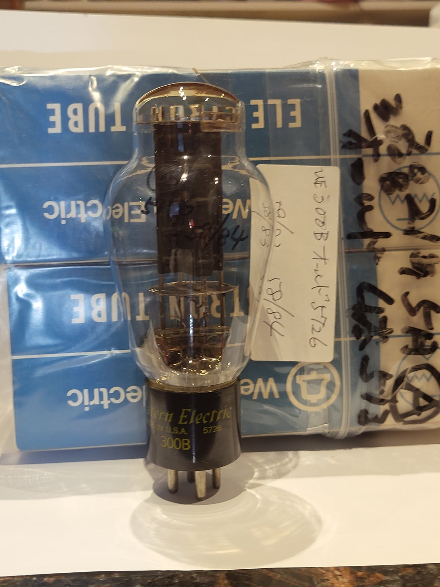 Western Electric 300B Pair 5726 Date Matched