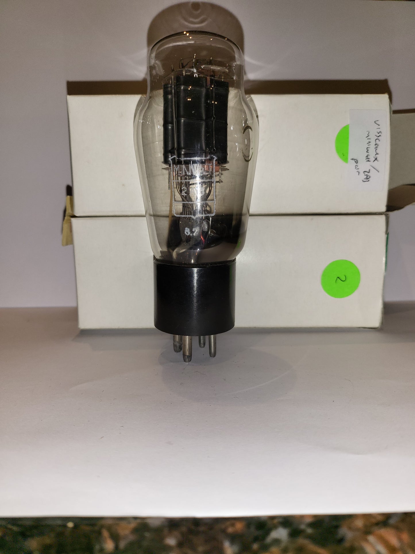 Visseaux/Miniwatt 2A3 Pair Rare