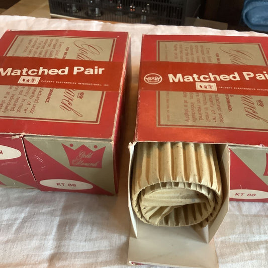 Genalex Gold Monarch KT88 Matched Quad